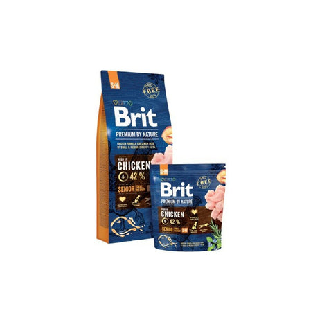 Brit Foder Brit Premium By Nature Senior S+M Senior Kyckling 8 Kg