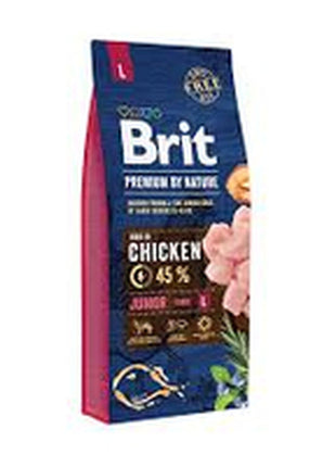 Brit Foder Brit Premium Barn/Junior Kyckling 15 Kg