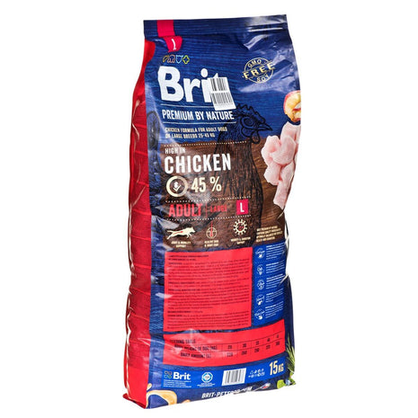 Brit Foder Brit Nature Adult Large Vuxen Kyckling 15 Kg