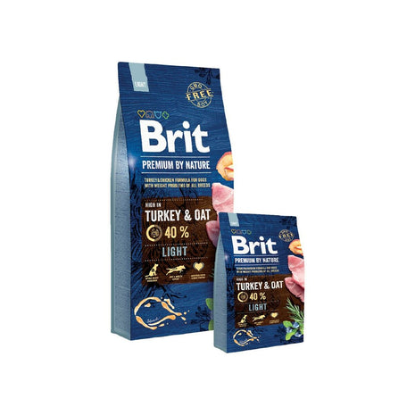 Brit Foder Brit Premium By Nature Ligh Äpple Kyckling Kalkon Majs 15 Kg