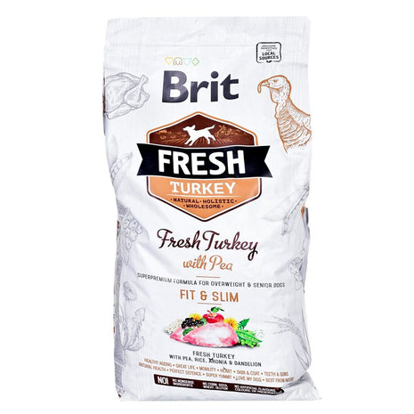 Brit Foder Brit Fresh Vuxen Kalkon Ärter 12 Kg