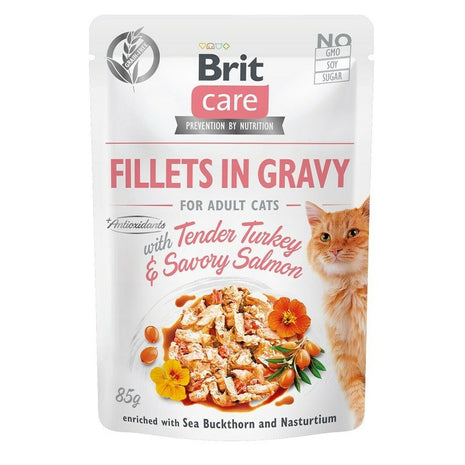 Brit Kattmat Brit Care Kyckling Lax Kalkon 85 G
