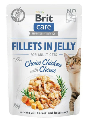Brit Kattmat Brit Jelly Kyckling Ost 85 G