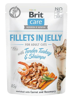 Brit Kattmat Brit Jelly Kyckling Kalkon 85 G