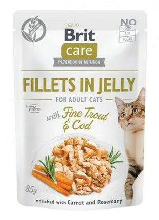Brit Kattmat Brit Jelly Kyckling Torsk 85 G