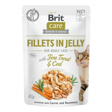 Brit Kattmat Brit Jelly Kyckling Torsk 85 G