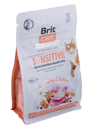 Brit Kattmat Brit Care Grain-Free Sensitive Vuxen Lax Kalkon 400 G