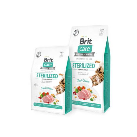 Brit Kattmat Brit Care Grain Free Sterilized Urinary Health Vuxen Kyckling 7 Kg