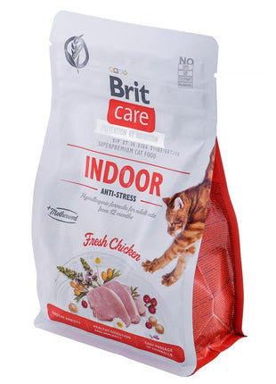 Brit Kattmat Brit Care Grain-Free Adult Indoor Anti-Stress Vuxen Kyckling 400 G