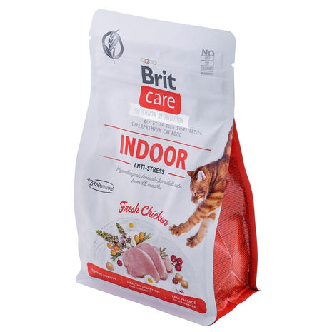 Brit Kattmat Brit Care Grain-Free Adult Indoor Anti-Stress Vuxen Kyckling 400 G