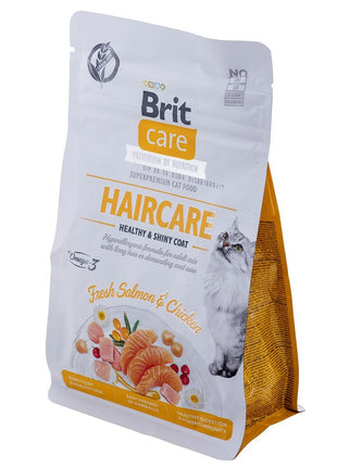 Brit Kattmat Brit Care Grain Free Haircare Healthy & Shiny Coat Vuxen Kyckling Lax 400 G