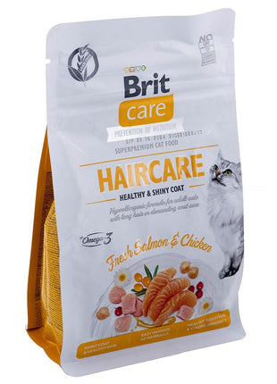 Brit Kattmat Brit Care Grain Free Haircare Healthy & Shiny Coat Vuxen Kyckling Lax 400 G