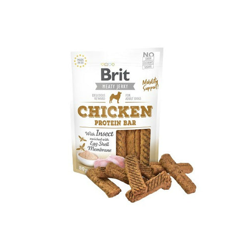 Brit Hundgodis Brit Jerky Snack Kyckling 80 G