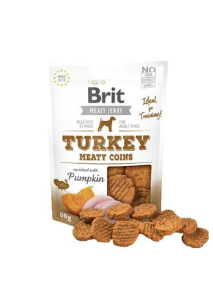 Brit Hundgodis Brit Jerky Snack Kalkon 80 G