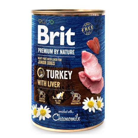 Brit Våt Mat Brit Premium By Nature Kalkon 400 G