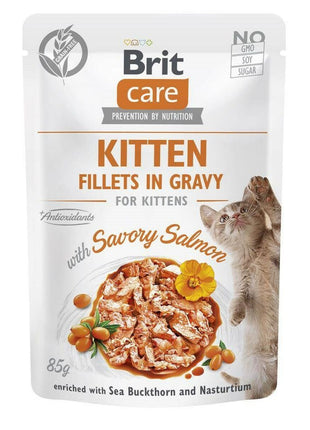 Brit Kattmat Brit Care Cat Kitten Choice Lax 85 G