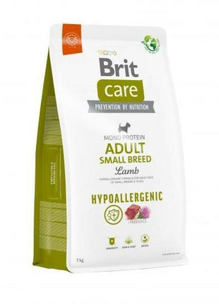 Brit Foder Brit Care Hypoallergenic Adult Small Breed Vuxen Lamm Ris 7 Kg