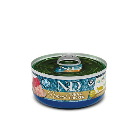 Farmina Kattmat Farmina N&D Natural Kyckling Tonfisk 140 G