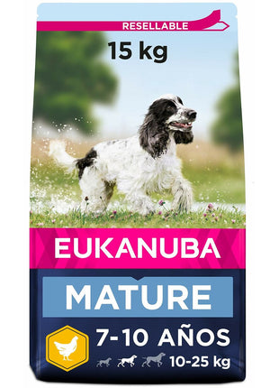Eukanuba Foder Eukanuba Mature Vuxen Kyckling 15 Kg