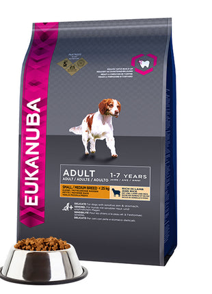 Eukanuba Foder Eukanuba Small & Medium Vuxen Lamm Ris 12 Kg