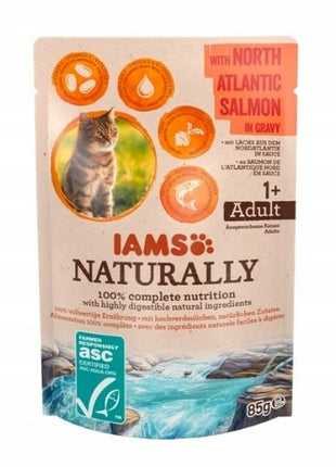 Eukanuba Kattmat Eukanuba Naturally Adult Fisk 85 G