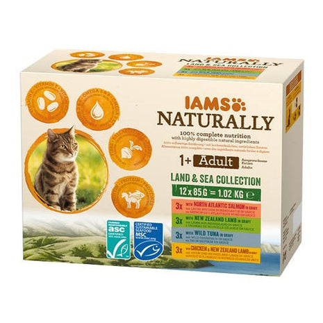 Eukanuba Kattmat Eukanuba Naturally Adult Fisk 12 X 85 G