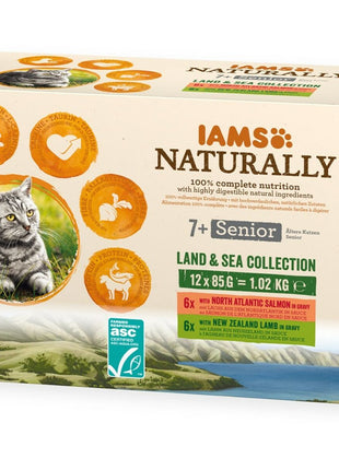 Eukanuba Kattmat Eukanuba Naturally Senior Fisk 12 X 85 G
