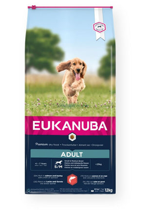 Eukanuba Foder Eukanuba Adult Small&Medium Salmon Fisk 12 Kg