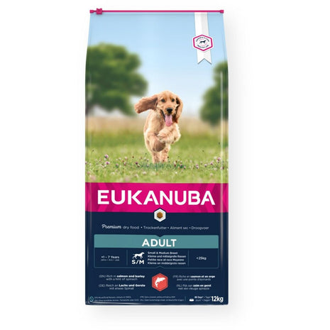 Eukanuba Foder Eukanuba Adult Small&Medium Salmon Fisk 12 Kg