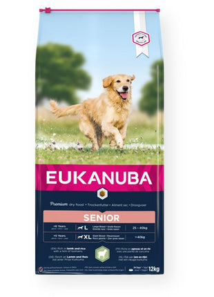 Eukanuba Foder Eukanuba Senior Large&Giant Lamb With Rice Lamm 12 Kg