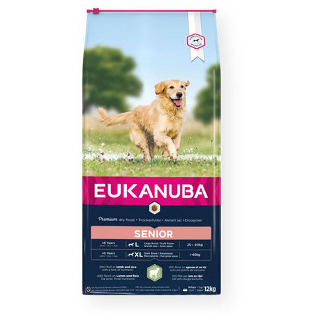 Eukanuba Foder Eukanuba Senior Large&Giant Lamb With Rice Lamm 12 Kg