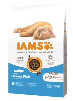 Iams Foder Iams Vitality Cat Kitten Ocean Fish Fisk 10 Kg