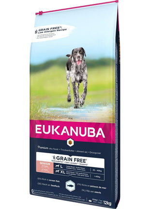 Eukanuba Foder Eukanuba Grain Free Senior Large/Giant Breed Senior Fisk 12 Kg