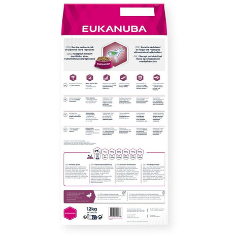 Eukanuba Foder Eukanuba Daily Care Mono-Protein Adult All Breed Duck Anka 12 Kg