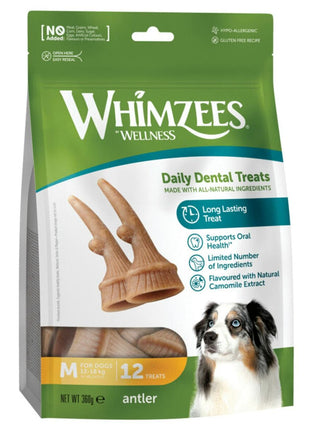 Whimzees Hundgodis Whimzees Adult Antler M