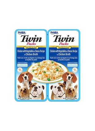 Inaba Hundgodis Inaba Dog Twin Kyckling