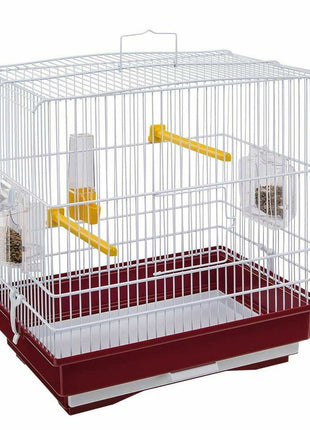Ferplast Bird Cage Ferplast Giusy Röd Vit