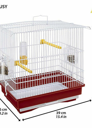 Ferplast Bird Cage Ferplast Giusy Röd Vit