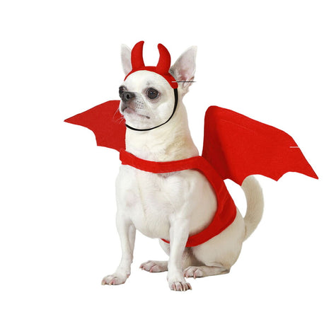Bigbuy Pets Hundkostym Demon Storlek S