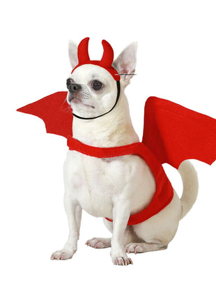 Bigbuy Pets Hundkostym Demon Storlek L