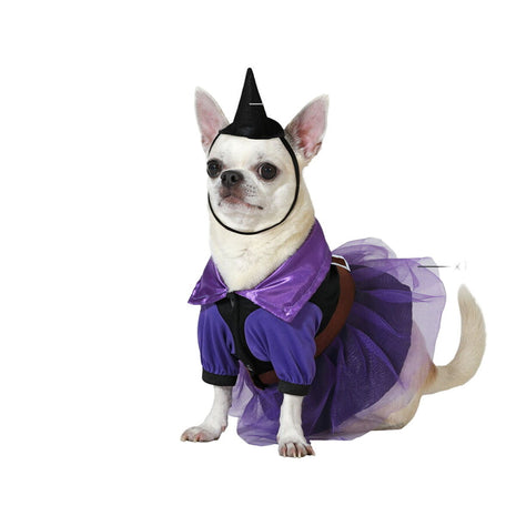 Bigbuy Pets Hundkostym Häxa Storlek M