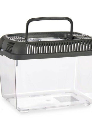 Mascow Fisktank Med Handtag Medium Antracitgrå Plast 3 L 17 X 16 X 24 Cm (12 Antal)