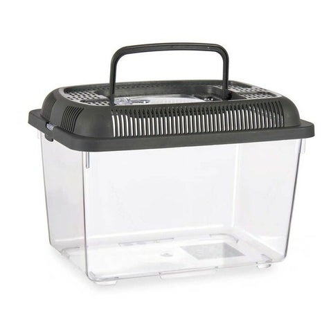 Mascow Fisktank Med Handtag Medium Antracitgrå Plast 3 L 17 X 16 X 24 Cm (12 Antal)