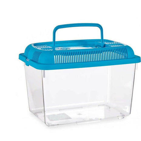 Mascow Fisktank Med Handtag Stor Blå Plast 7 L 20 X 20 X 30 Cm (8 Antal)